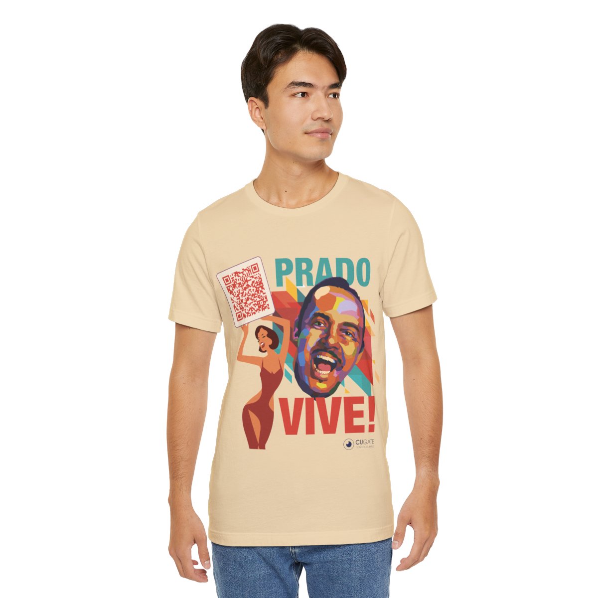 Mambo - Prado Vive T-Shirt, Mambo T-Shirt Latin Music T-Shirt (QR-Playlist Included)