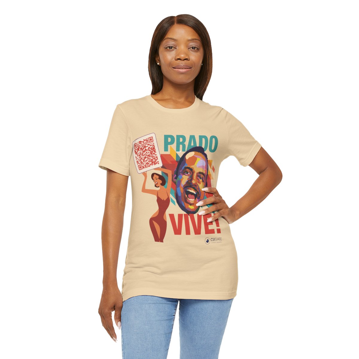 Mambo - Prado Vive T-Shirt, Mambo T-Shirt Latin Music T-Shirt (QR-Playlist Included)