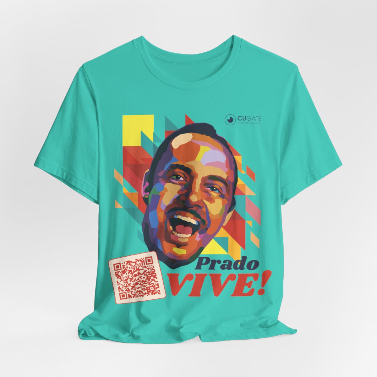 Mambo - Prado Vive T-Shirt, Mambo T-Shirt Latin Music T-Shirt (QR-Playlist Included)
