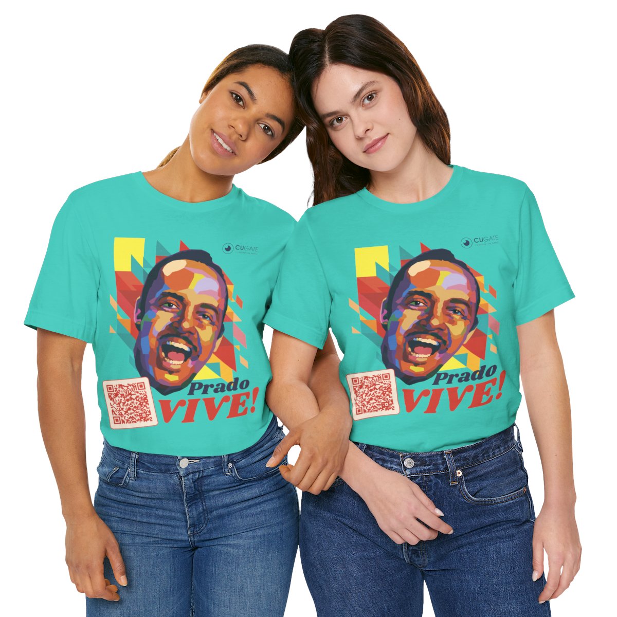 Mambo - Prado Vive T-Shirt, Mambo T-Shirt Latin Music T-Shirt (QR-Playlist Included)