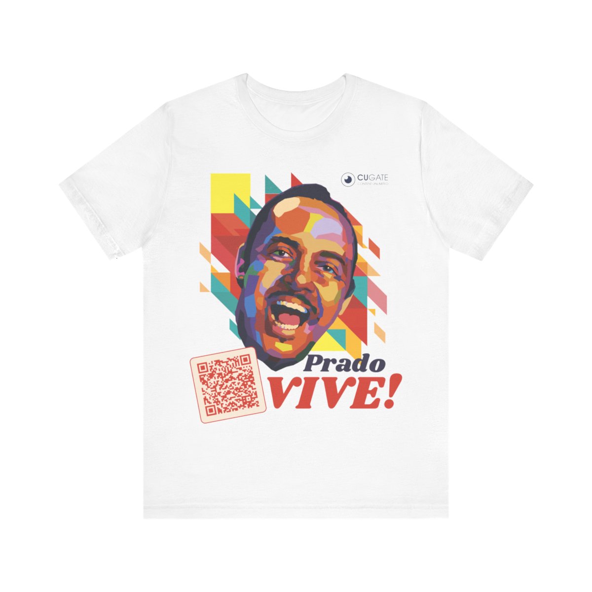 Mambo - Prado Vive T-Shirt, Mambo T-Shirt Latin Music T-Shirt (QR-Playlist Included)