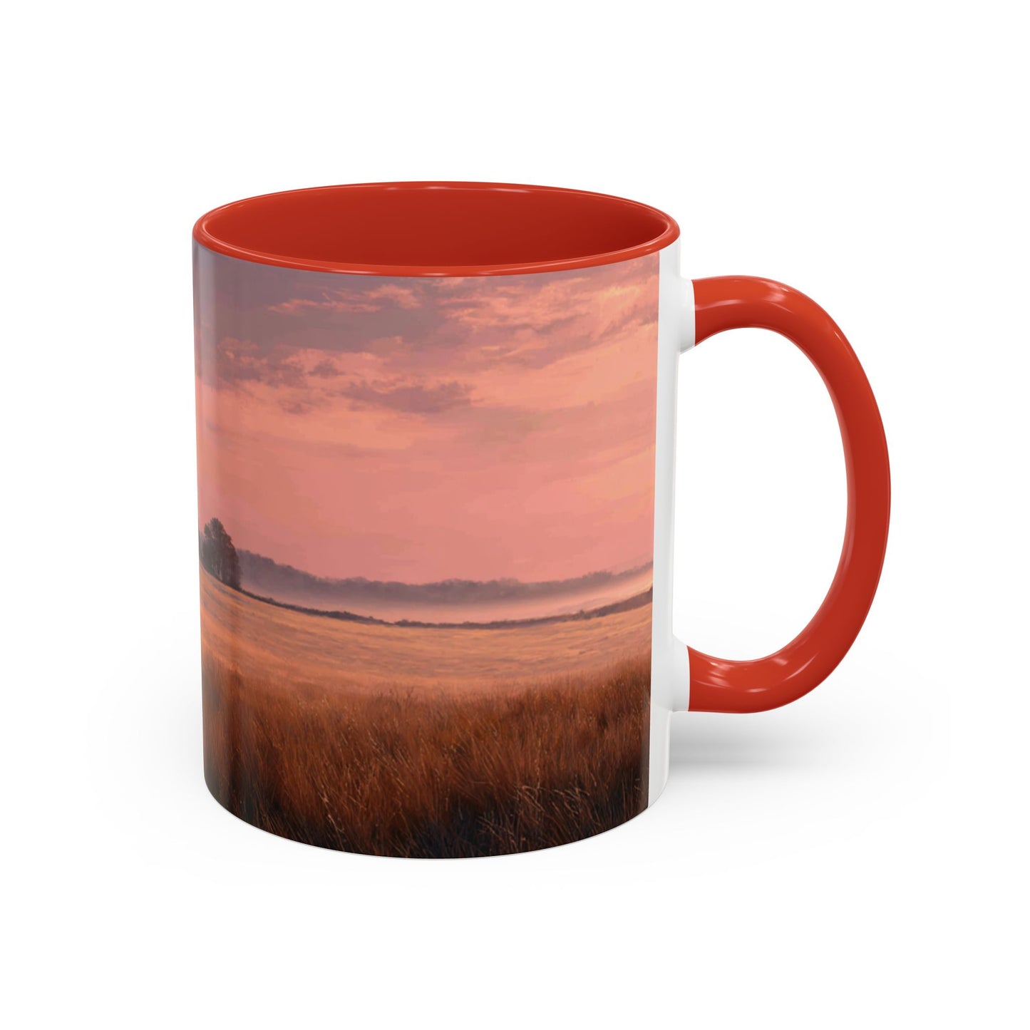 Slow Living Mug (EU) - Relaxation and Meditation Mug, Peaceful Countryside Mug, Farm and Country Mug
