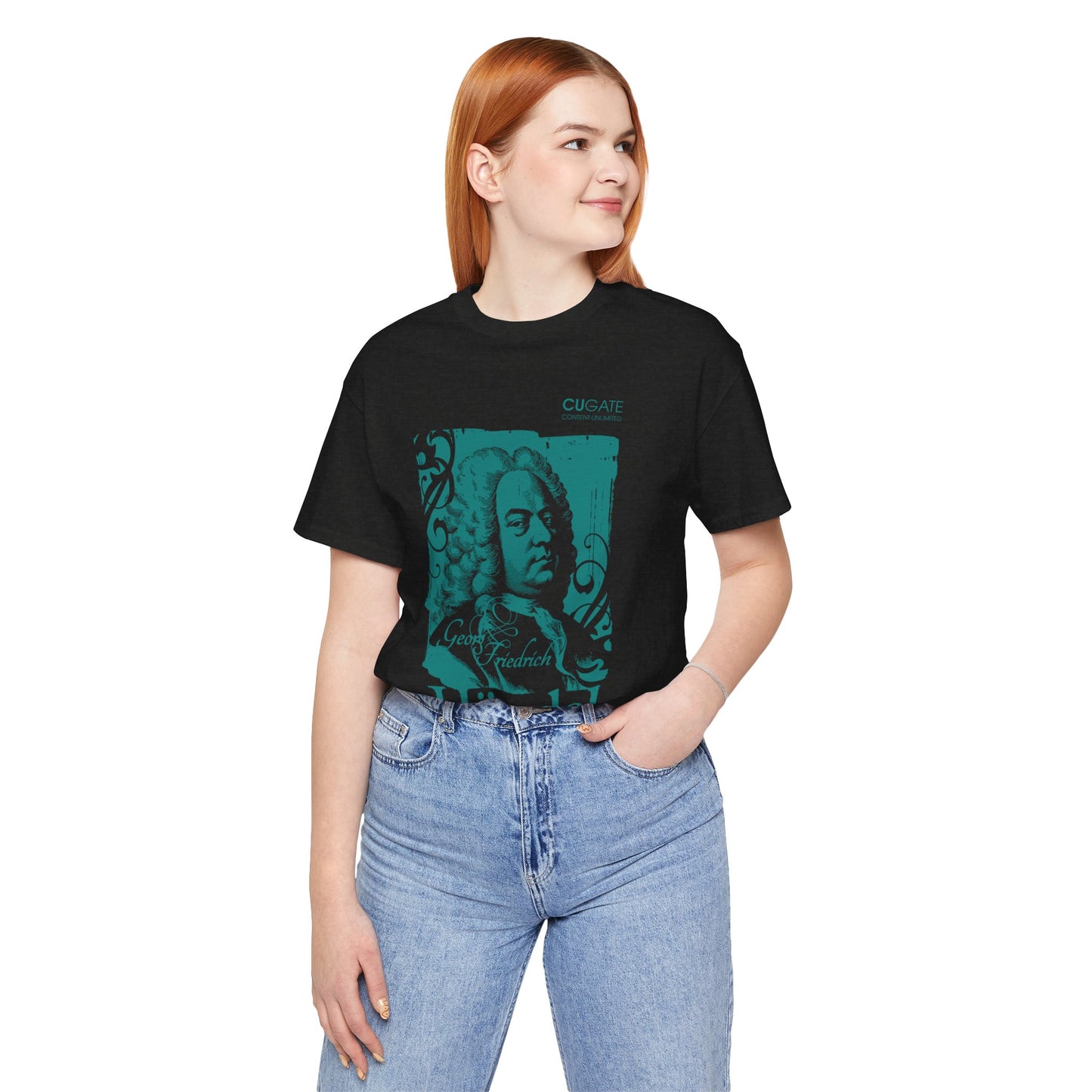 Händel T-Shirt (Dark): Classical Music T-Shirt, Händel Shirt, Georg Friedrich Händel Gift, Händel Tribute Tee