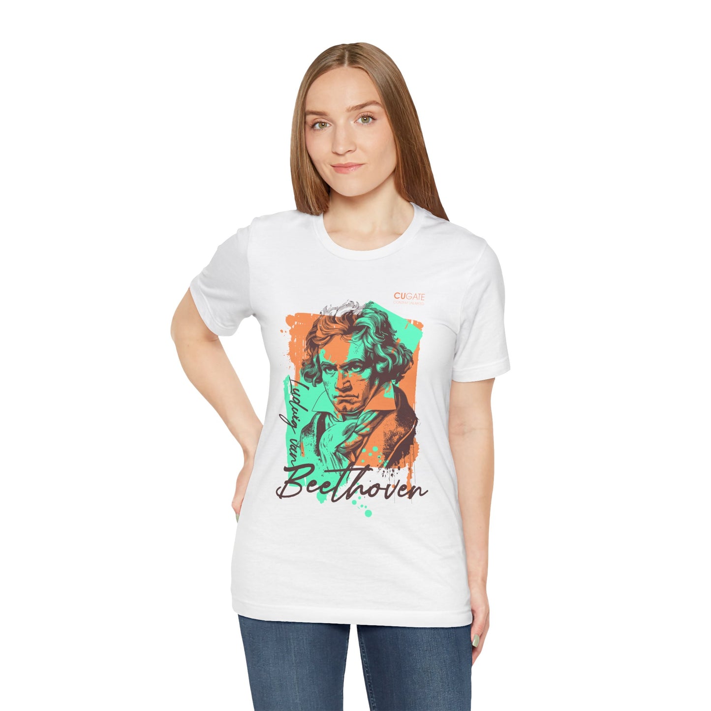 Beethoven T-Shirt (Light) : Classical Music T-Shirt, Beethoven Shirt, Ludwig van Beethoven Gift