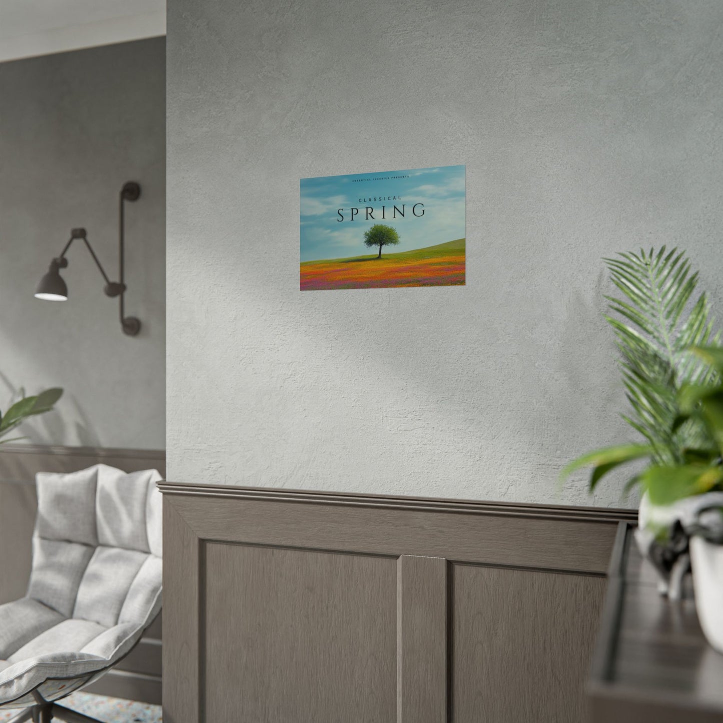 Sounds like Spring Poster - Vibrant, Fresh, Energy Poster, Energetic Classical Music Poster