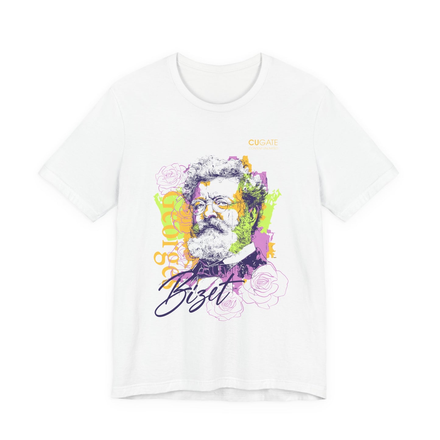 Bizet T-Shirt (Light): Classical Music T-Shirt, Bizet Shirt, Georges Bizet Gift