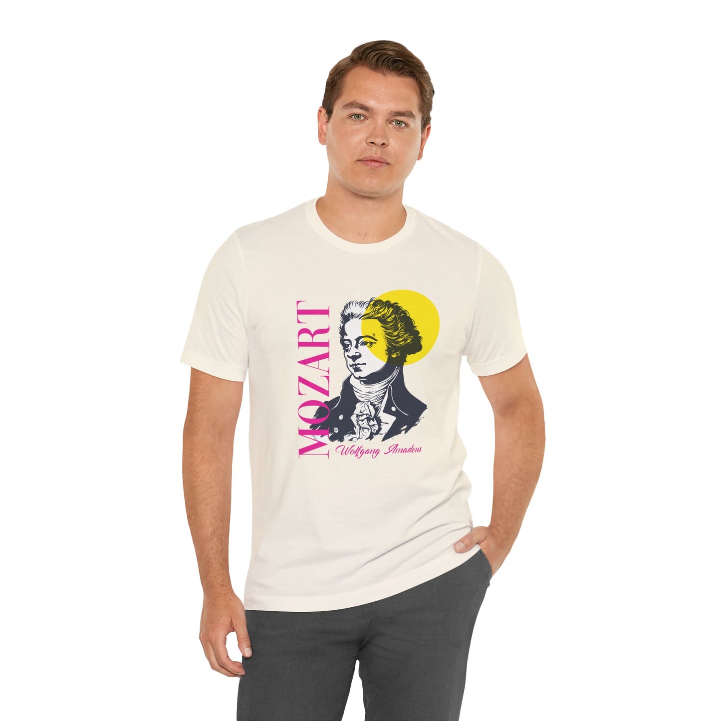 Mozart Sun T-Shirt: Classical Music T-Shirt, Mozart Shirt, Wolfgang Amadeus Mozart Gift, Mozart Tribute Tee