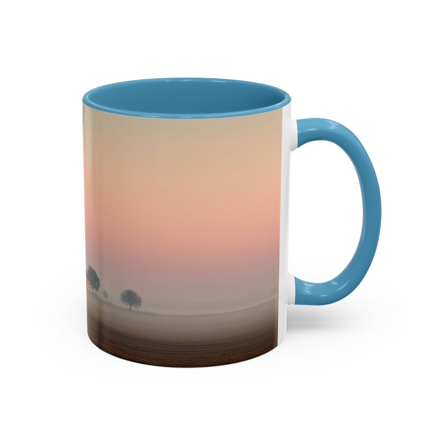 Quiet Mornings Mug (EU) - Classical Music for Relaxation Mug, Peaceful Music Mug, Sunrise Nature Mug