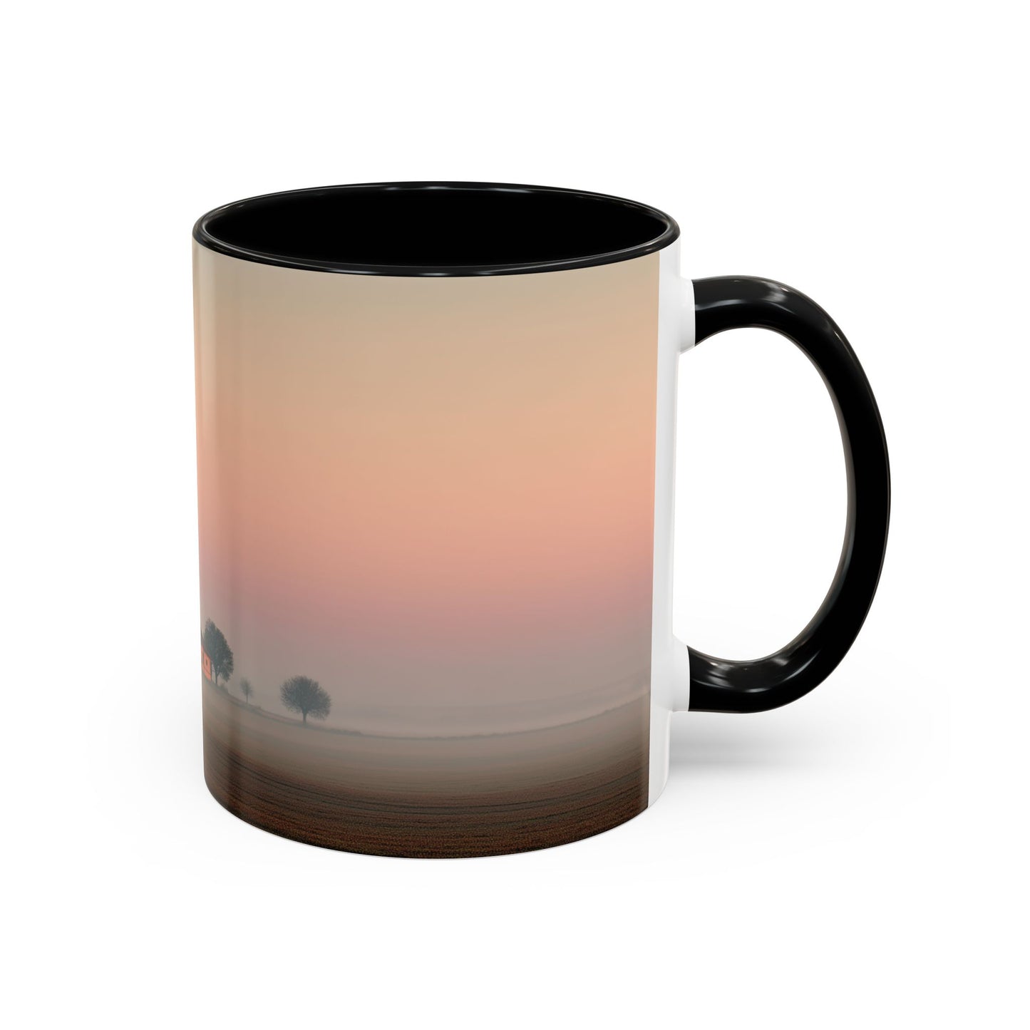 Quiet Mornings Mug (EU) - Classical Music for Relaxation Mug, Peaceful Music Mug, Sunrise Nature Mug