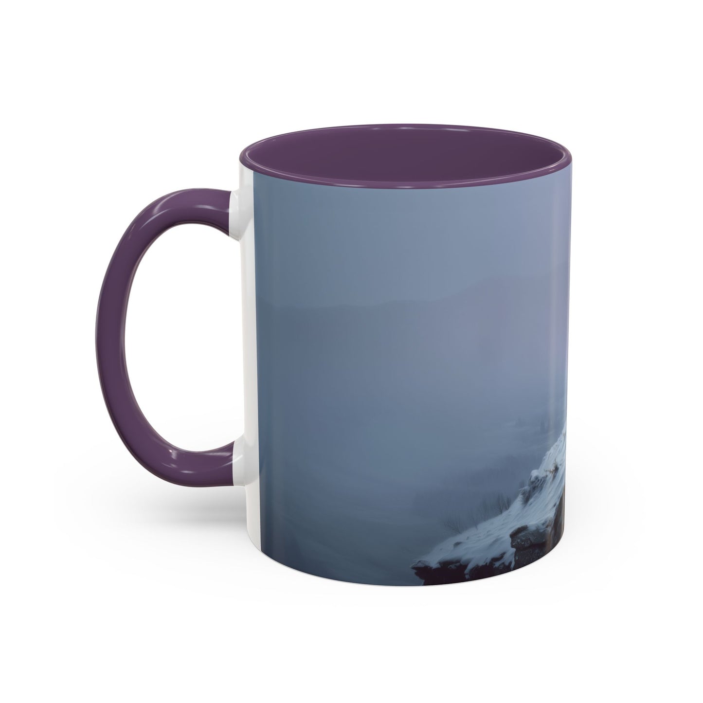 Classical Organ Mug (USA) - Majestic Art Mug, Epic Organ Music Mug, Emotional Music Mug, Mountain Mug, Winter Mug