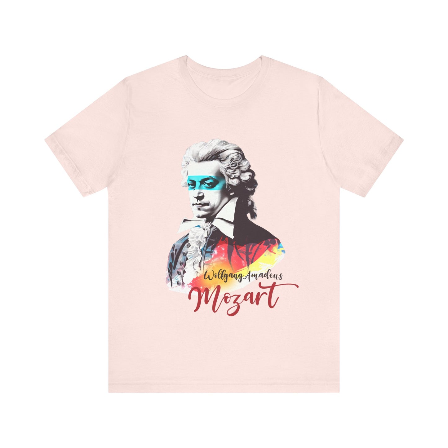 Mozart Printed Tee - Classical Music Lovers Gift