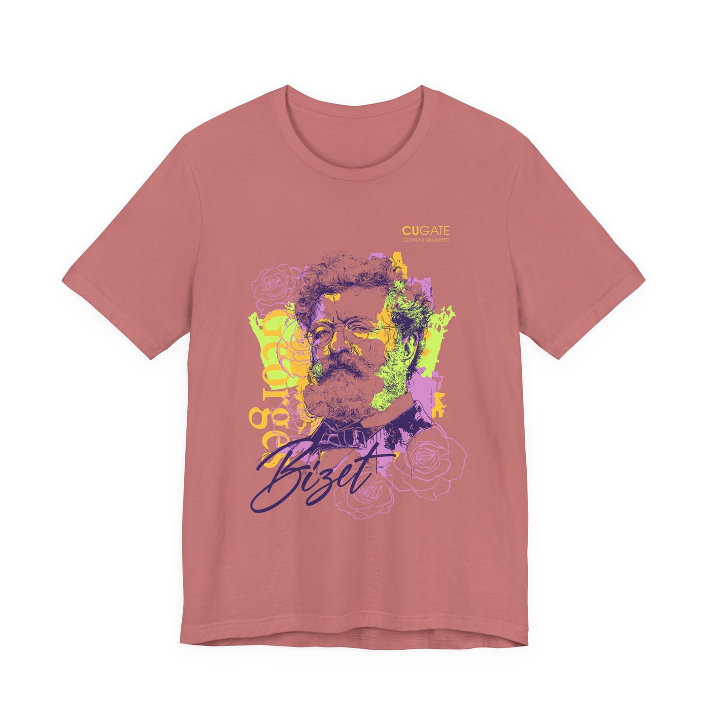 Bizet T-Shirt (Light): Classical Music T-Shirt, Bizet Shirt, Georges Bizet Gift