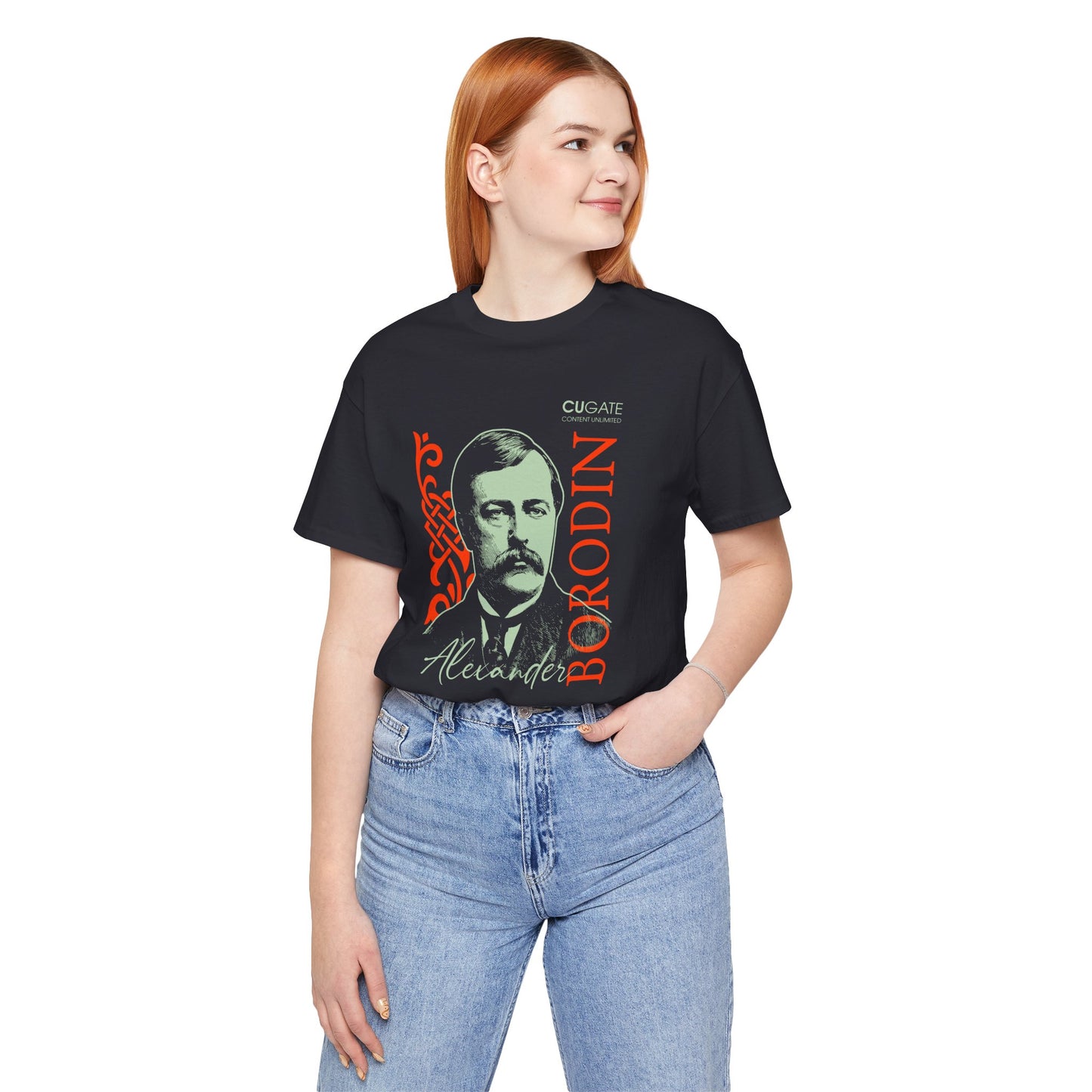 Borodin T-Shirt (Dark): Classical Music T-Shirt, Borodin Shirt, Alexander Borodin Gift