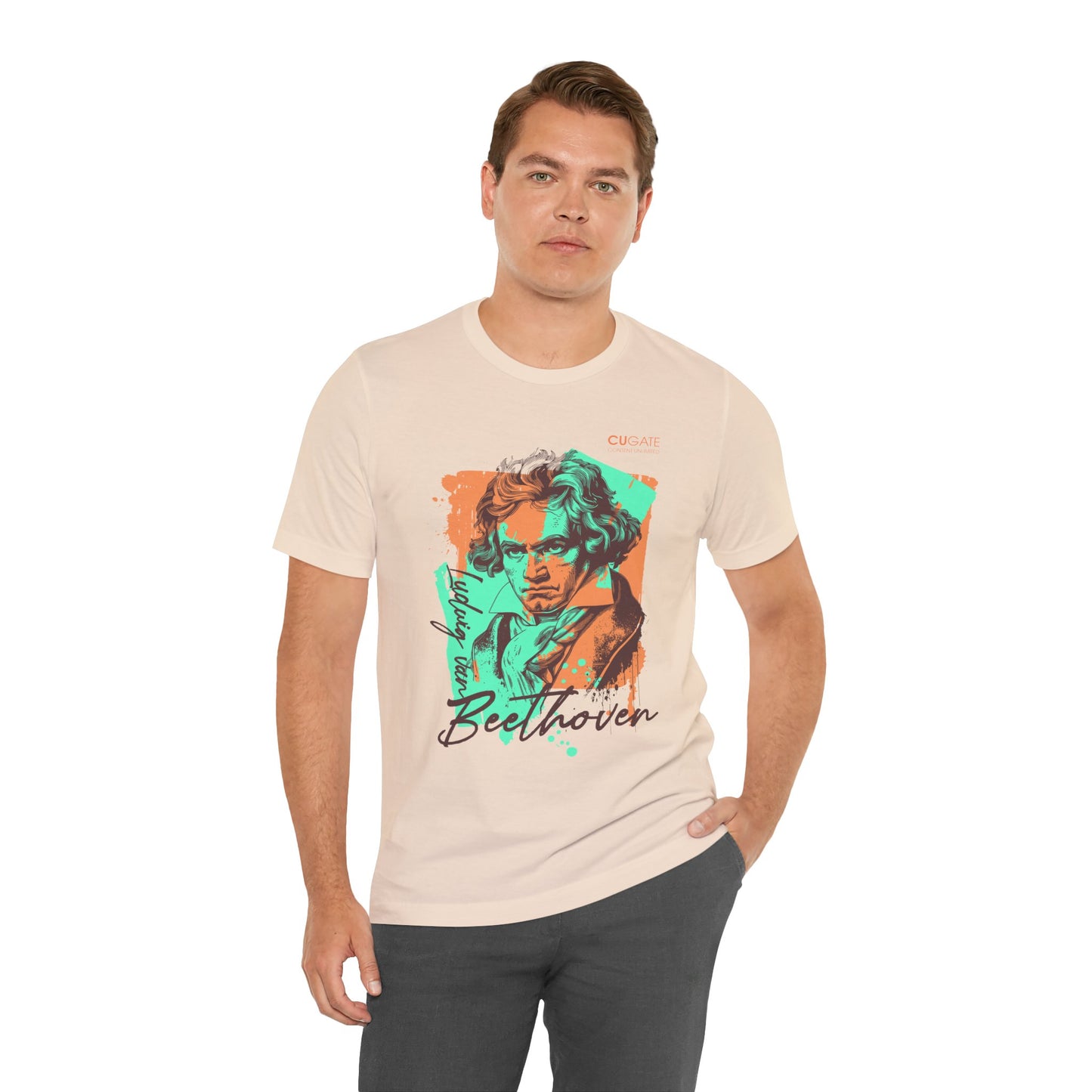 Beethoven T-Shirt (Light) : Classical Music T-Shirt, Beethoven Shirt, Ludwig van Beethoven Gift