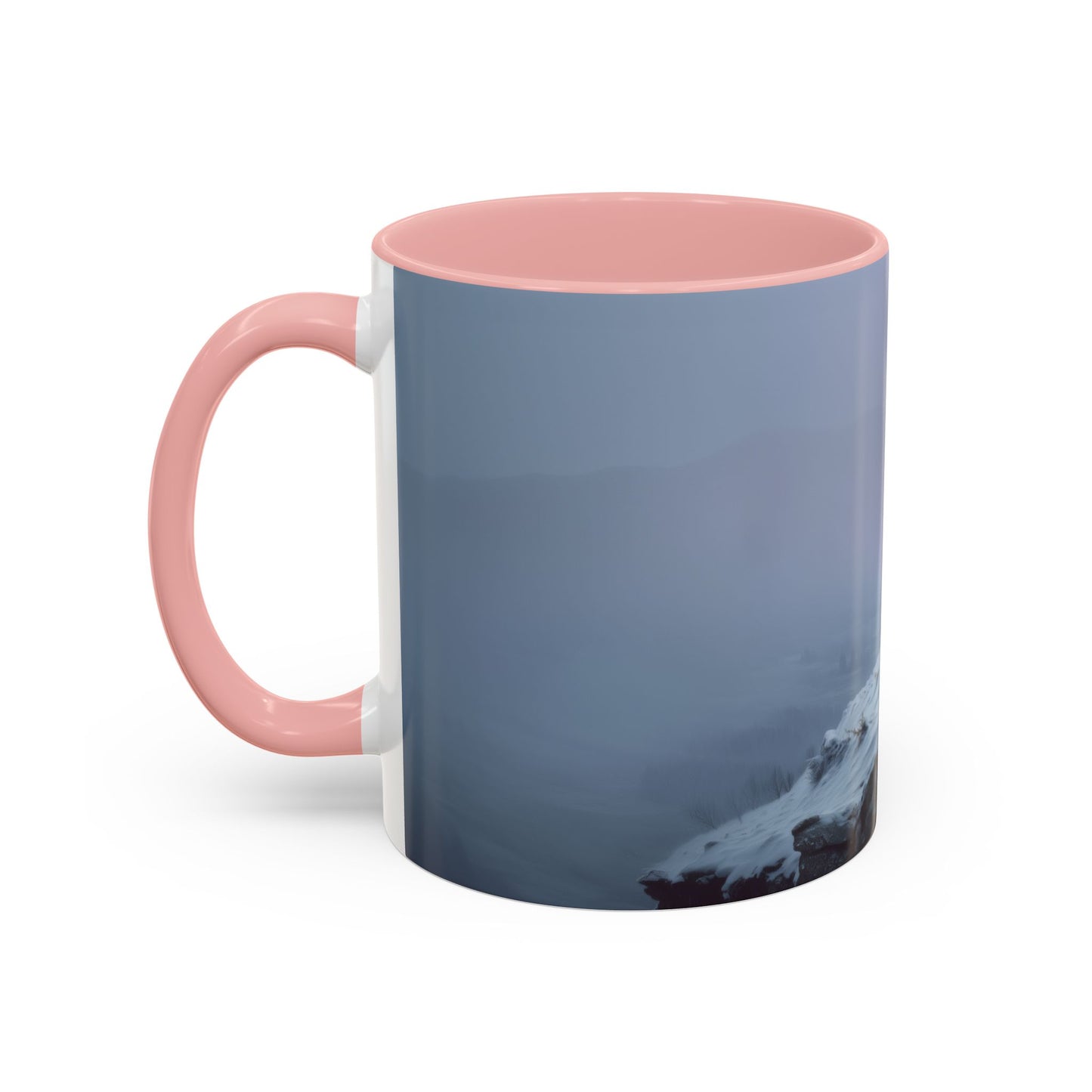 Classical Organ Mug (USA) - Majestic Art Mug, Epic Organ Music Mug, Emotional Music Mug, Mountain Mug, Winter Mug