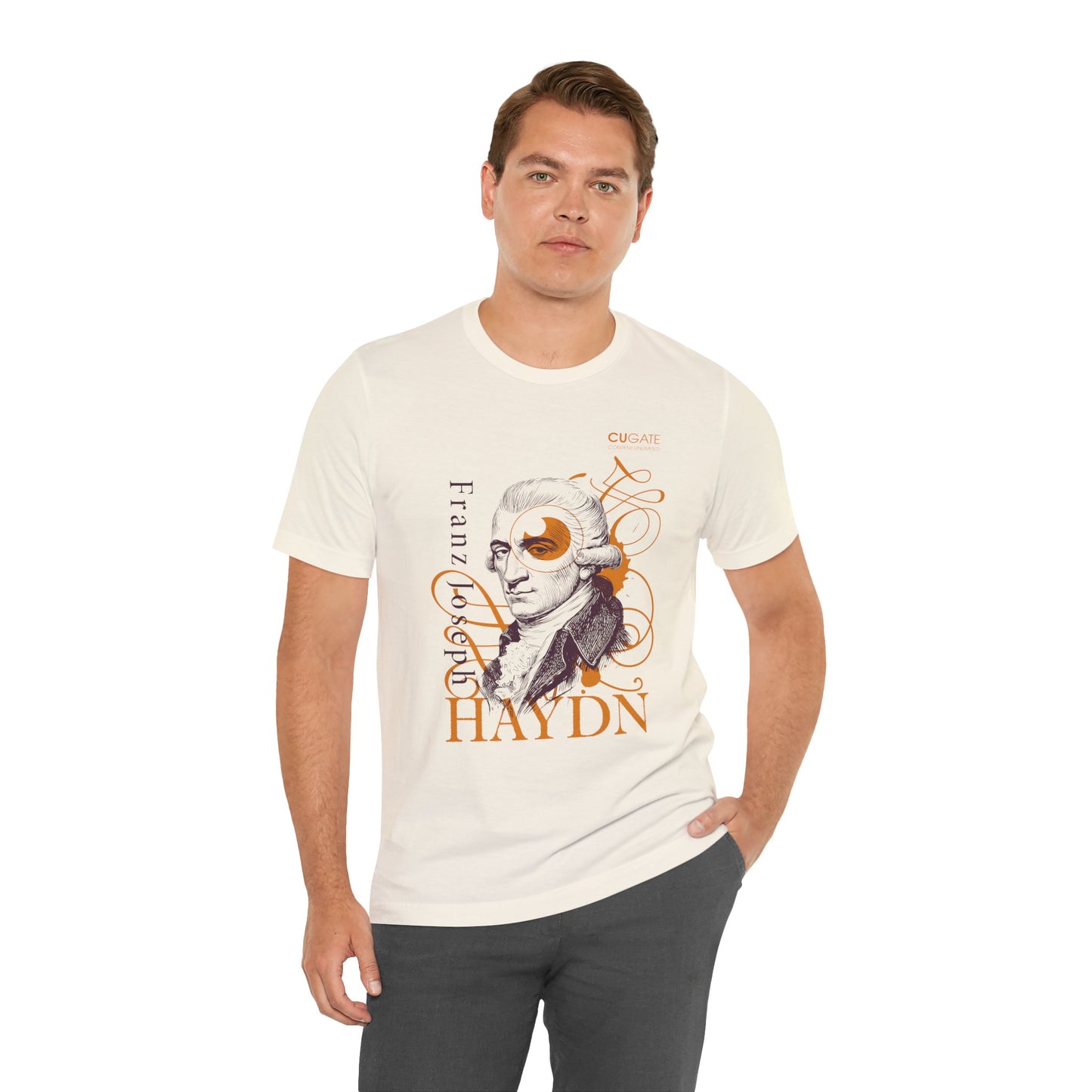 Haydn T-Shirt (Light): Classical Music T-Shirt, Haydn Shirt, Franz Joseph Haydn Gift, Haydn Tribute Tee