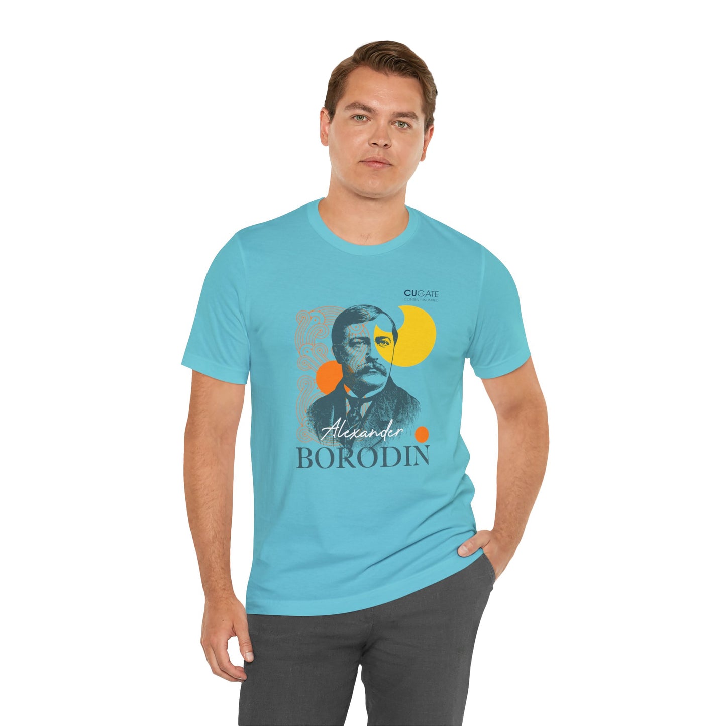Borodin T-Shirt (Light): Classical Music T-Shirt, Borodin Shirt, Alexander Borodin Gift