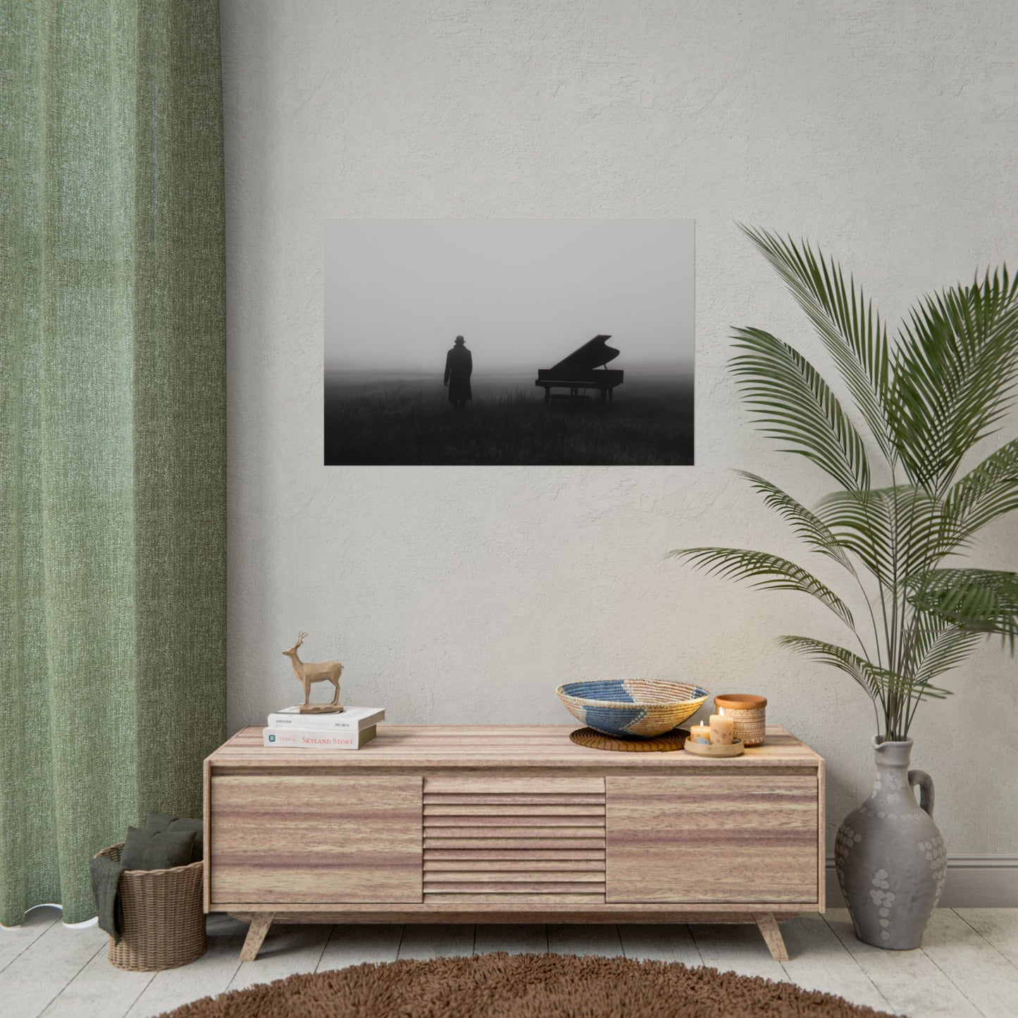 Without Words: Best of Chopin Poster - Somber Music Mood Poster, Introspection Print, Classical Composer Poster