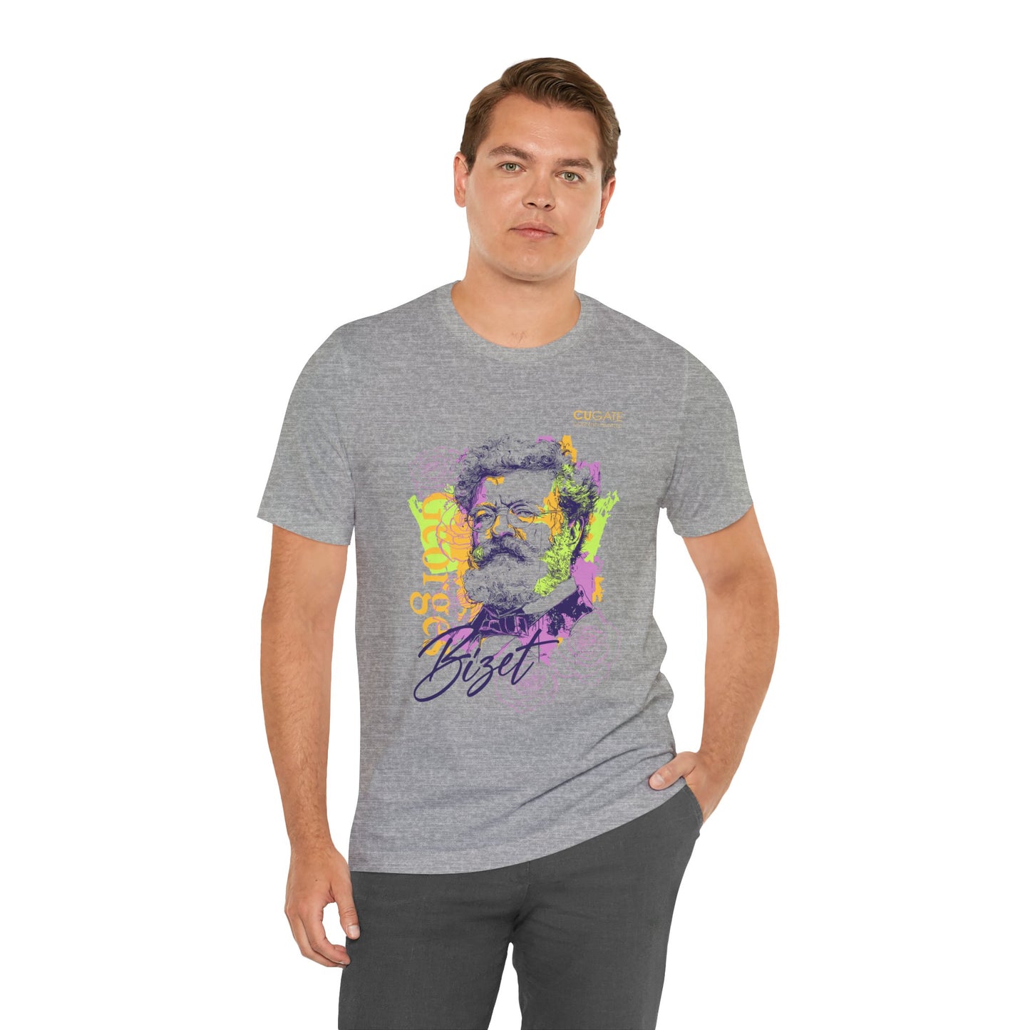 Bizet T-Shirt (Light): Classical Music T-Shirt, Bizet Shirt, Georges Bizet Gift