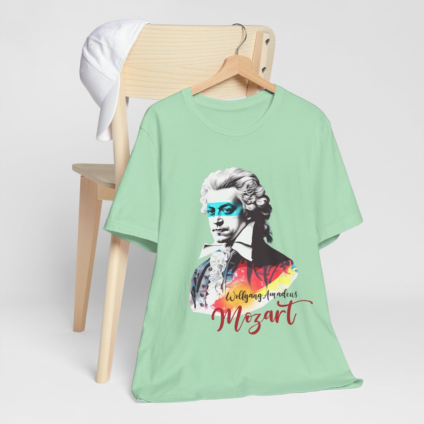Mozart Printed Tee - Classical Music Lovers Gift