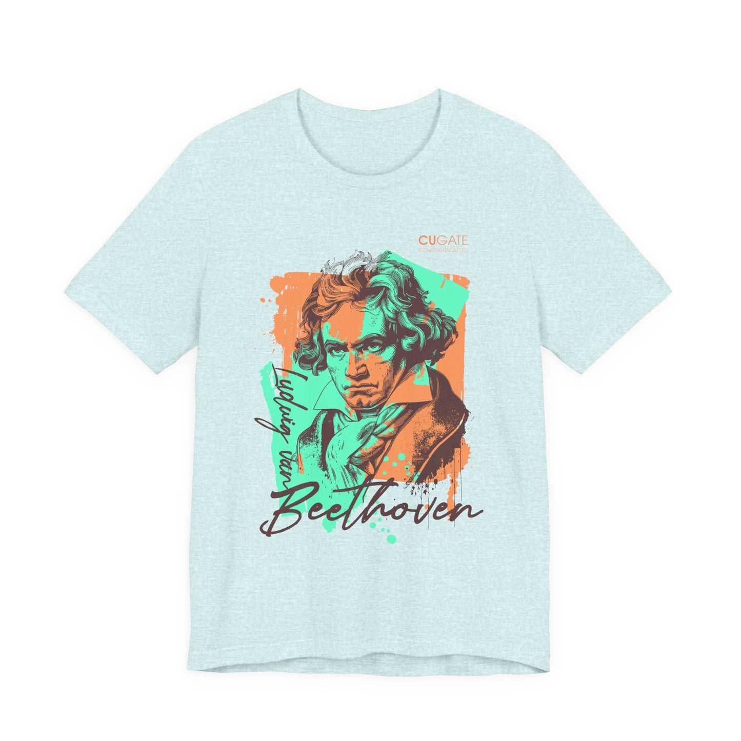 Beethoven T-Shirt (Light) : Classical Music T-Shirt, Beethoven Shirt, Ludwig van Beethoven Gift