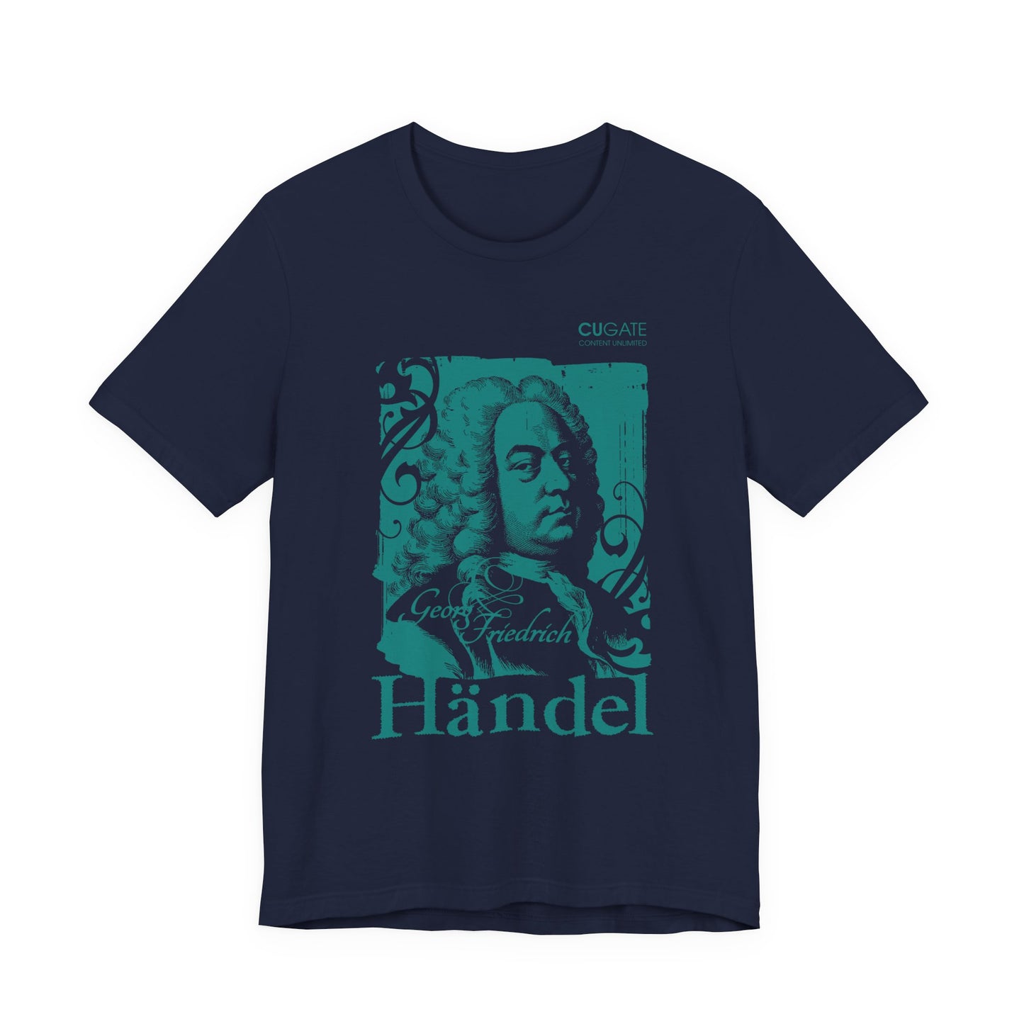 Händel T-Shirt (Dark): Classical Music T-Shirt, Händel Shirt, Georg Friedrich Händel Gift, Händel Tribute Tee