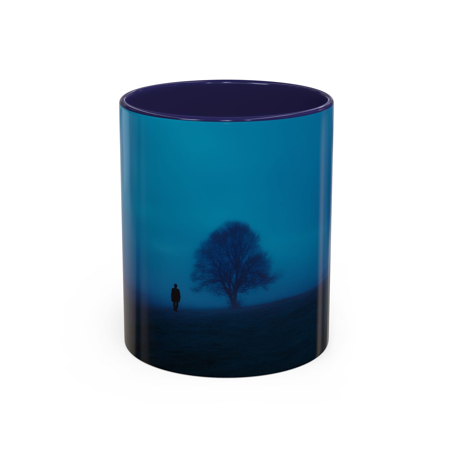 Blue Hours Mug (EU) - Melancholy Mug, Introspection Mood Mug, Poetic Mug, Night Mug, Mood Mug