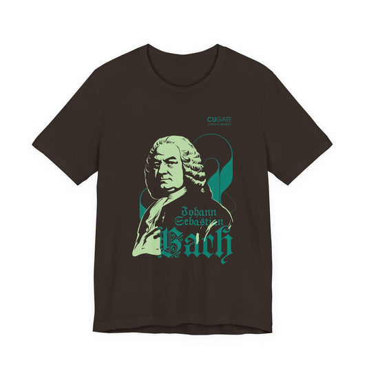 Bach T-Shirt (Dark): Classical Music T-Shirt, Bach Shirt, Johann Sebastian Bach Gift