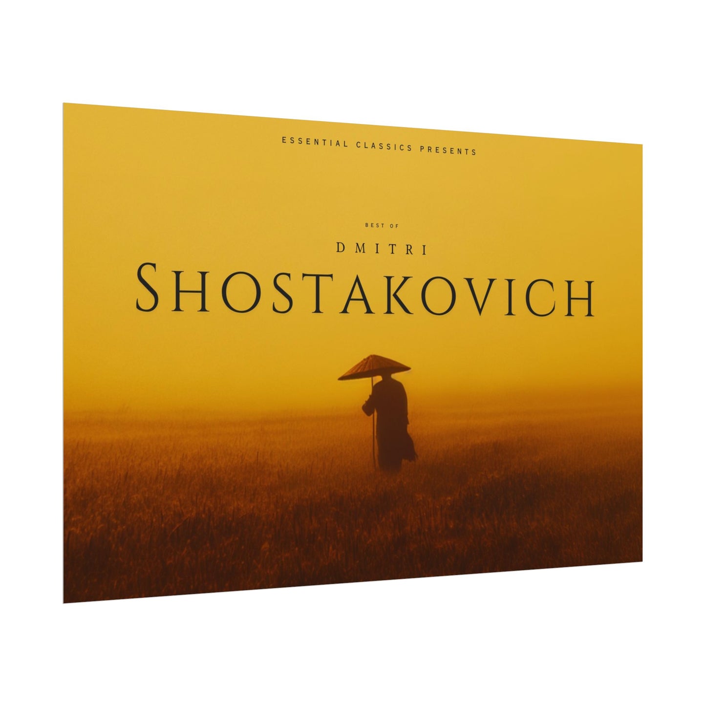 The Best of Dmitri Shostakovich - Classical Music Art Poster