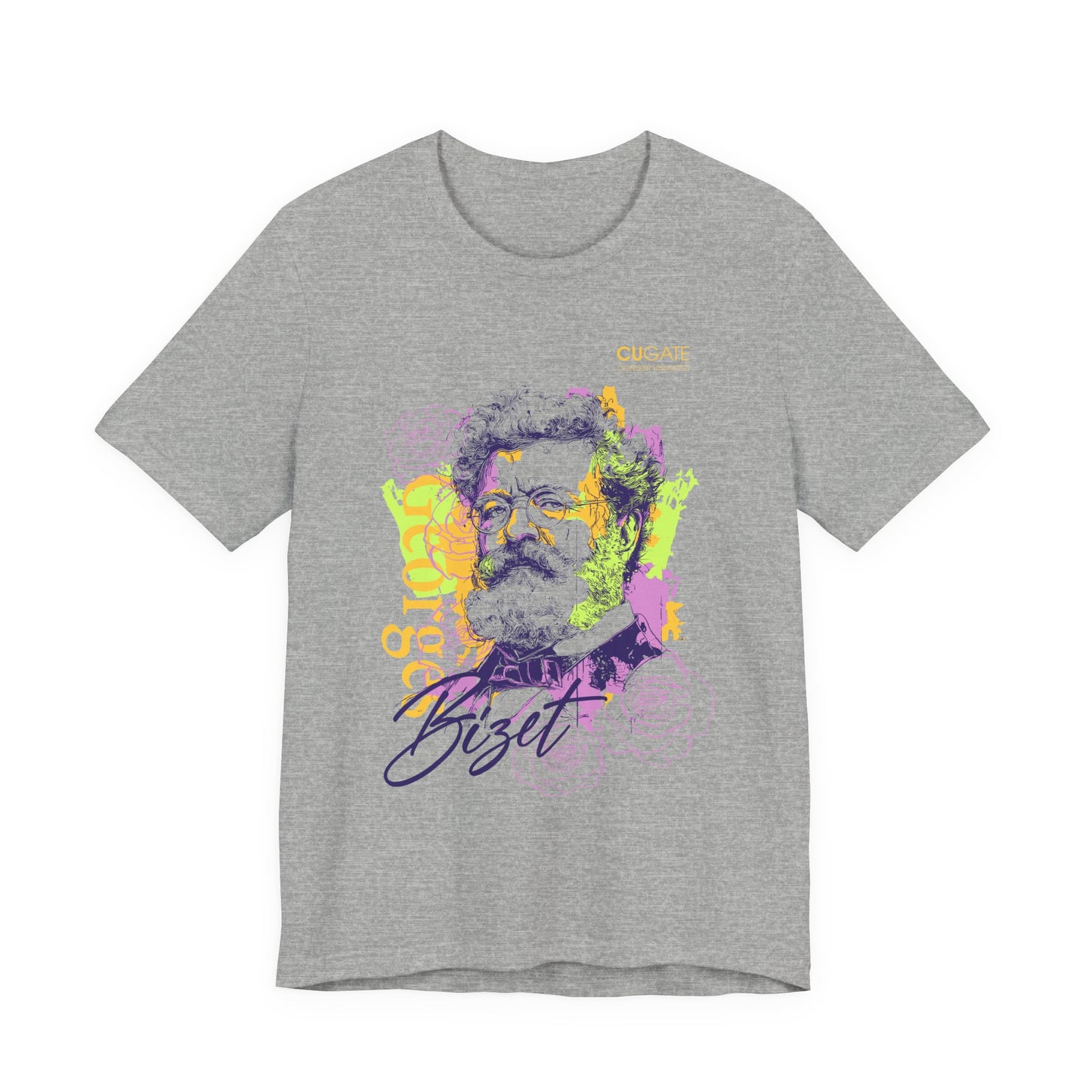 Bizet T-Shirt (Light): Classical Music T-Shirt, Bizet Shirt, Georges Bizet Gift
