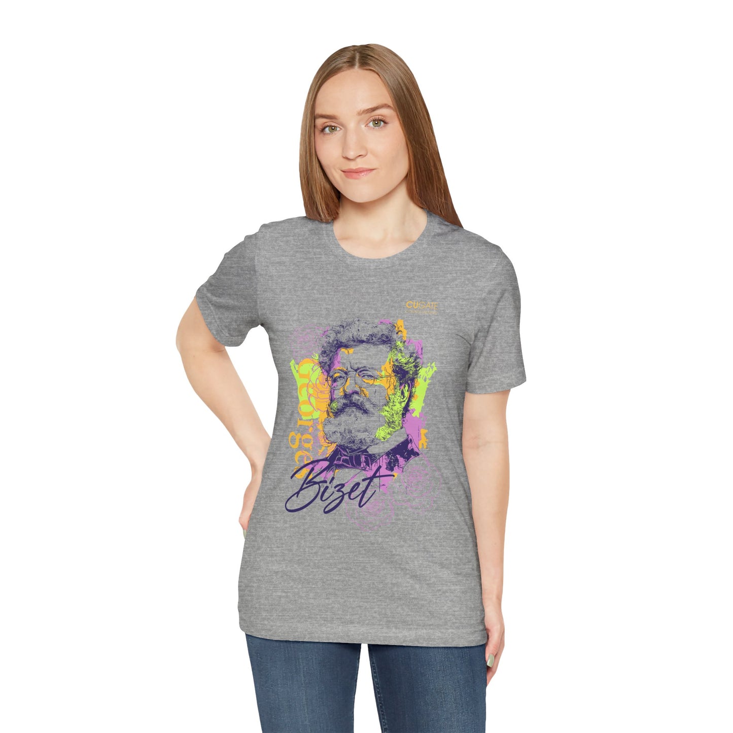 Bizet T-Shirt (Light): Classical Music T-Shirt, Bizet Shirt, Georges Bizet Gift
