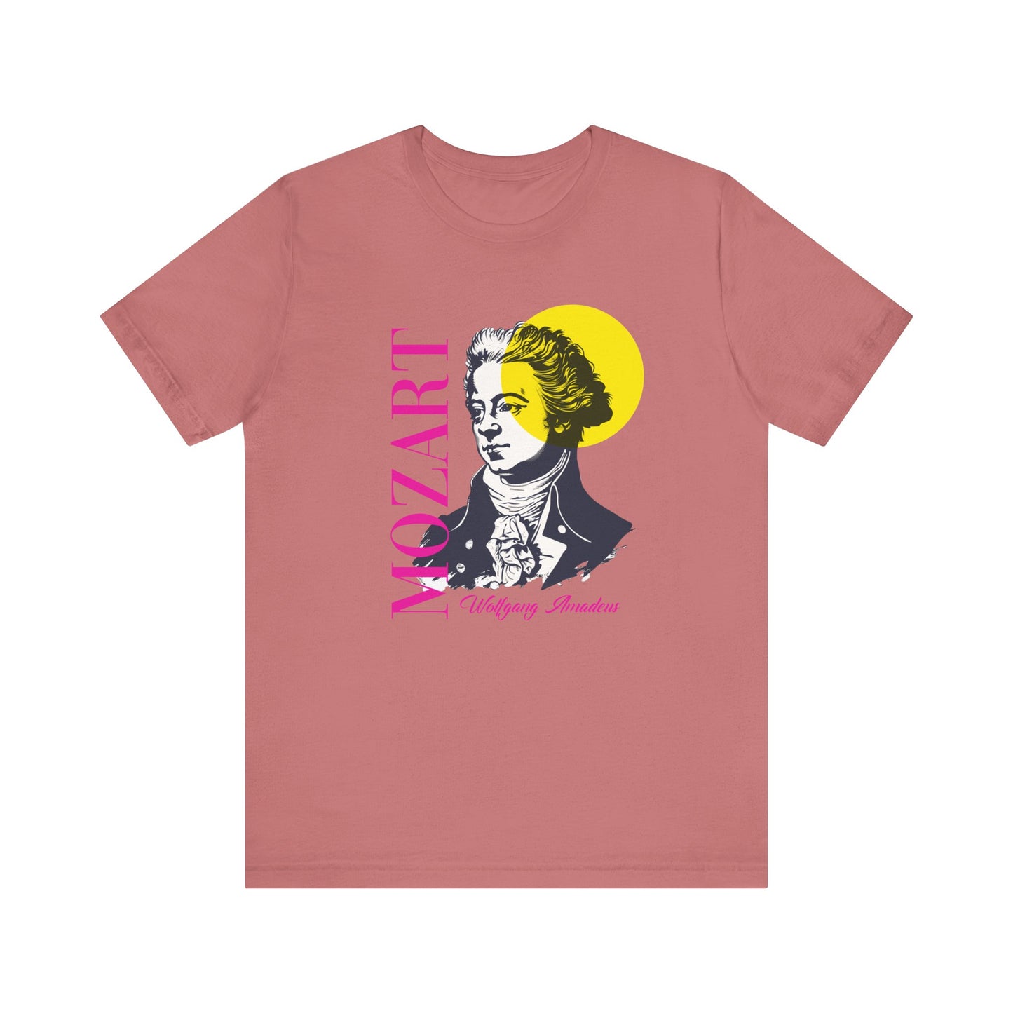 Mozart Sun T-Shirt: Classical Music T-Shirt, Mozart Shirt, Wolfgang Amadeus Mozart Gift, Mozart Tribute Tee