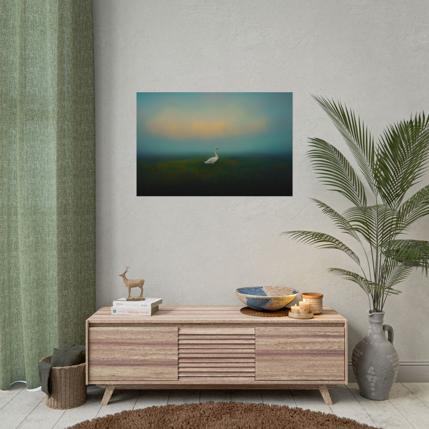 Without Words: Best of Camille Saint-Saëns- Elegant Art Print, Romantic Art Poster