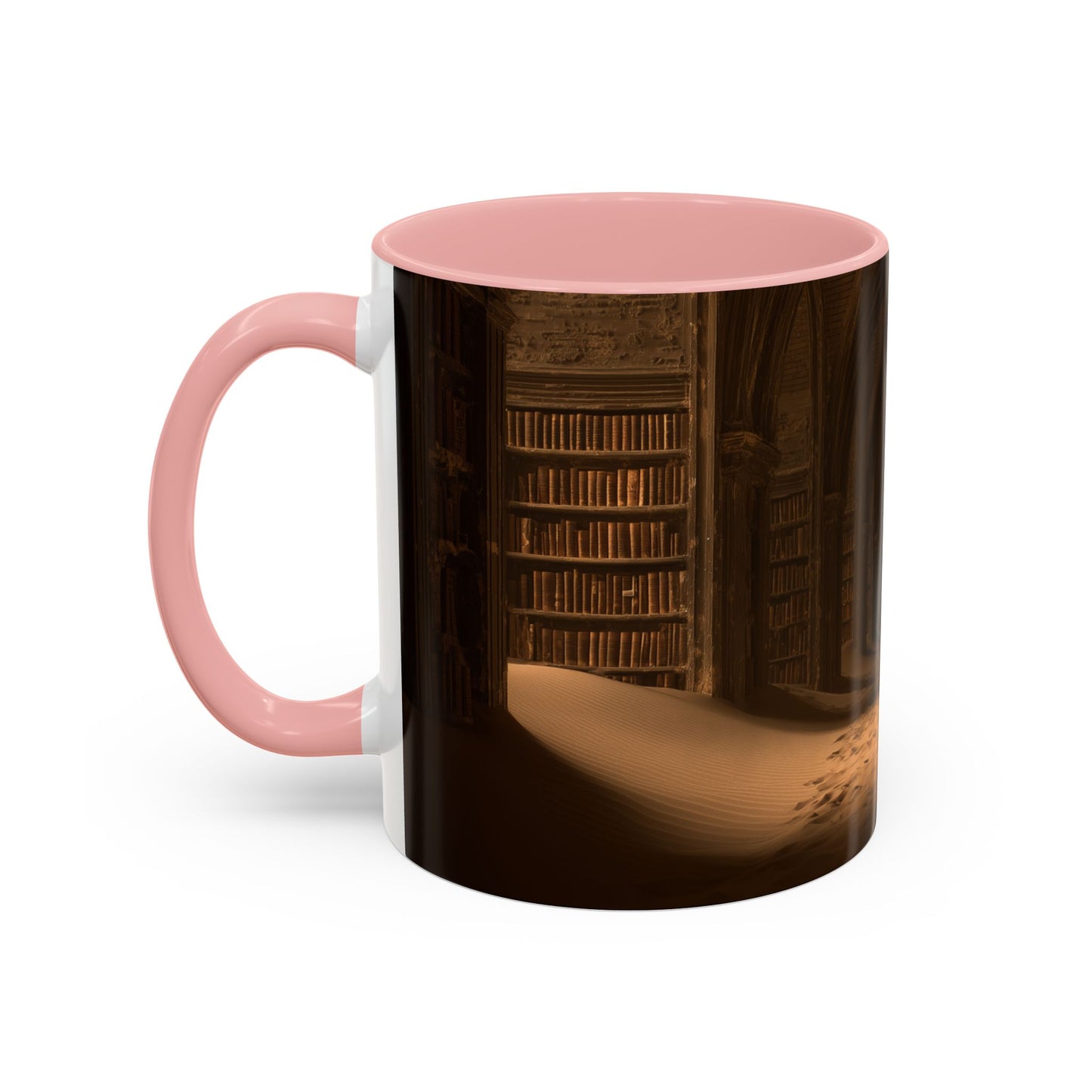 Deep Focus Mug (USA) - Classical Music for Thinking Mug, Peaceful Library Mug, Nature Library Mug, Apocalyptic Library Mug