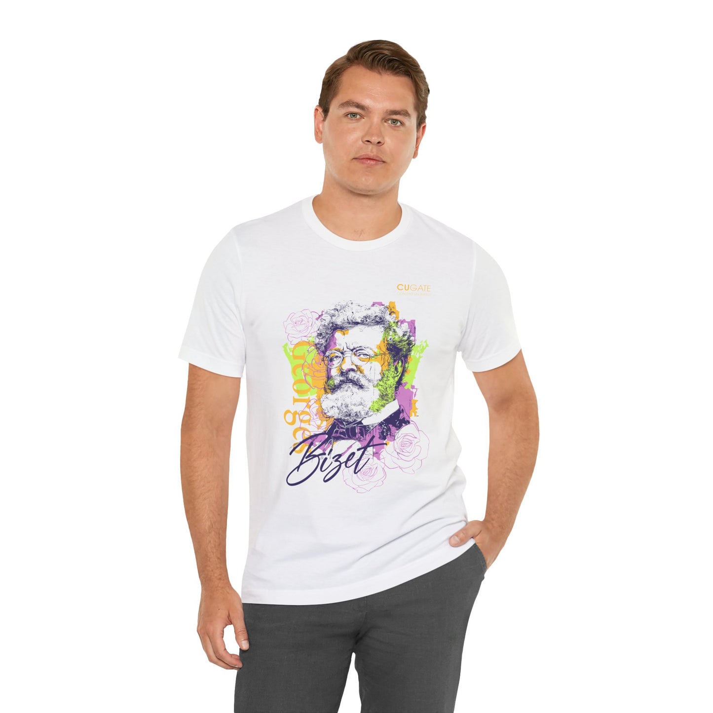 Bizet T-Shirt (Light): Classical Music T-Shirt, Bizet Shirt, Georges Bizet Gift
