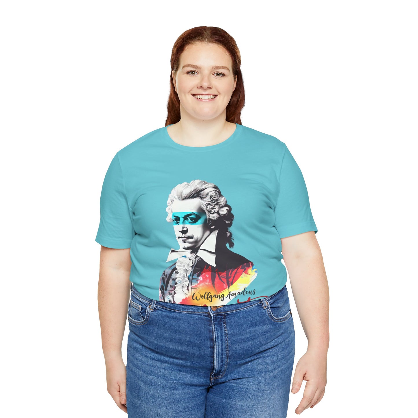 Mozart Printed Tee - Classical Music Lovers Gift
