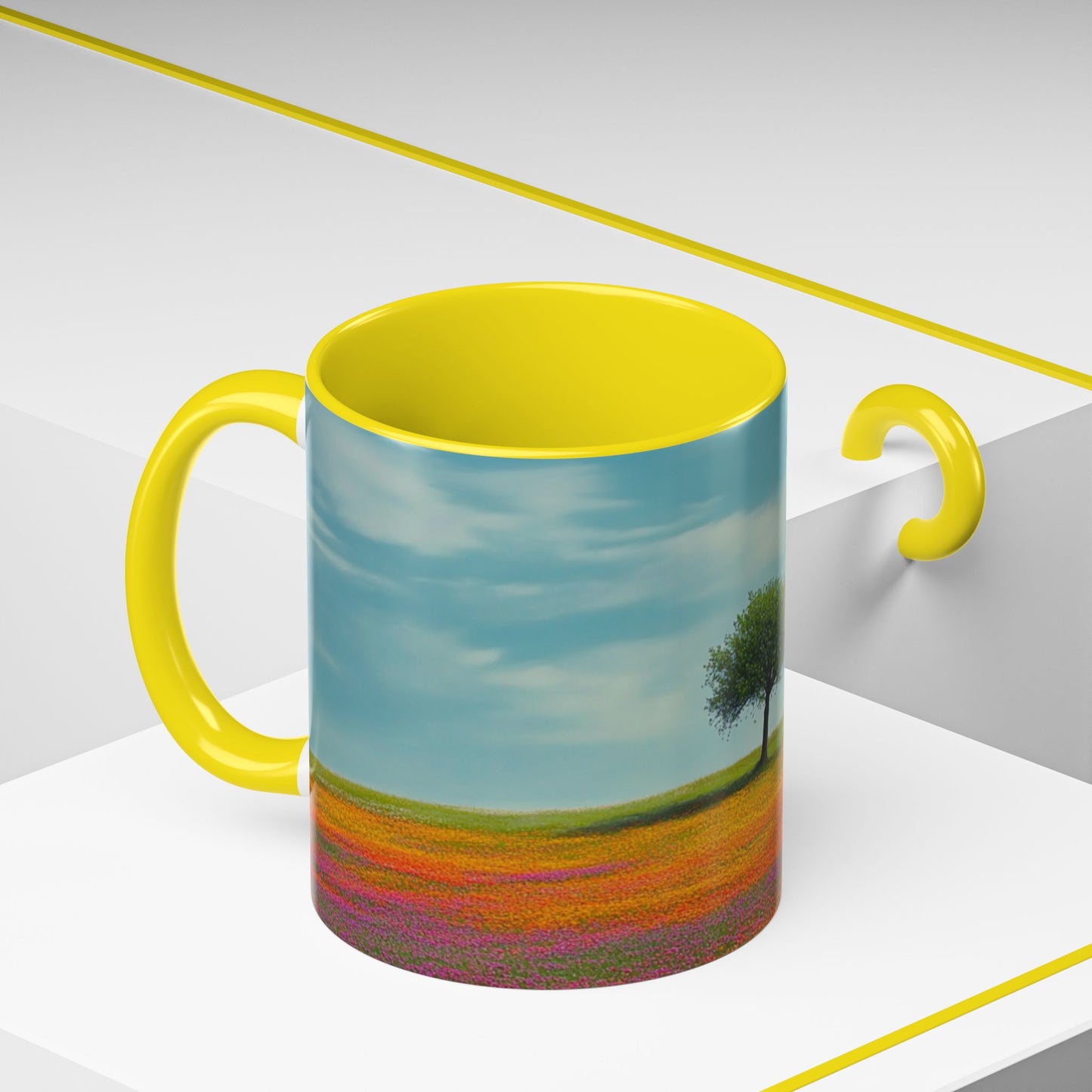 New Beginnings Mug (EU)- Classical Spring Mug- Nature Lovers Mug, Spring Mug, Flowers Mug, Seasons Mug
