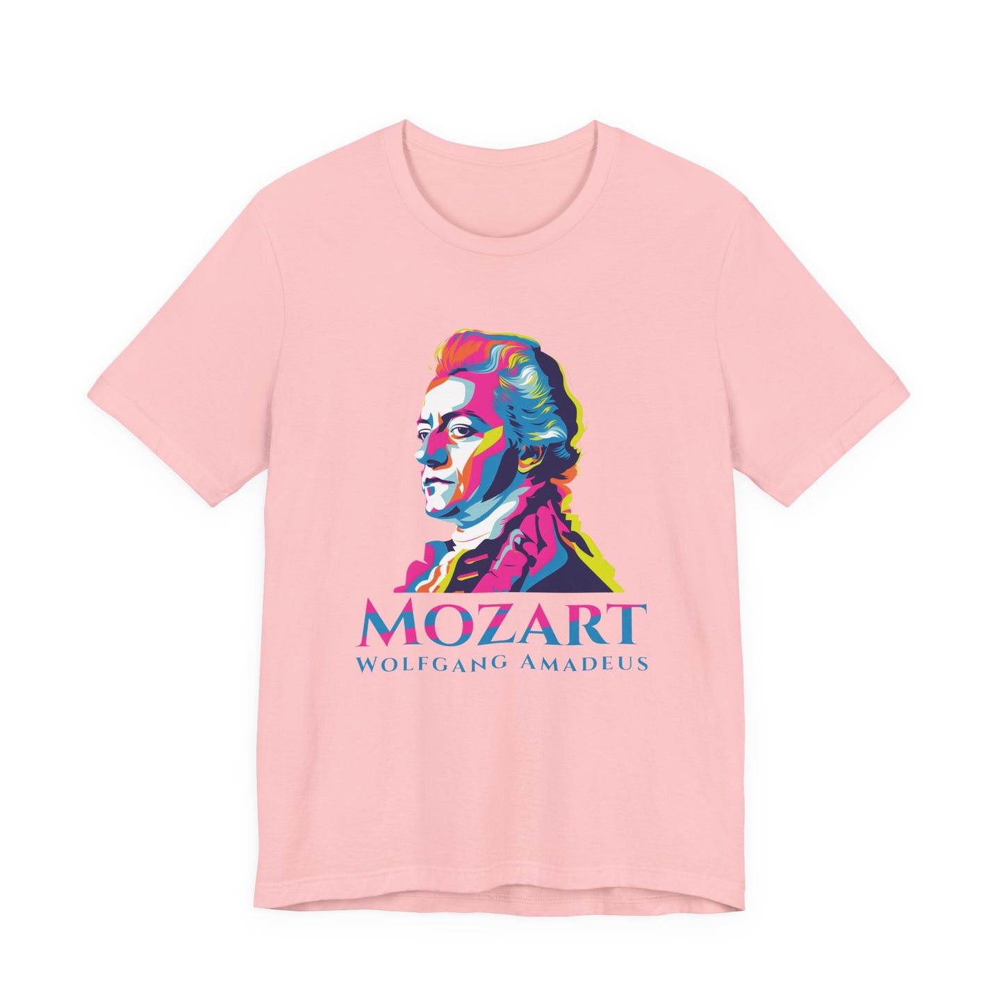 Mozart Statue T-Shirt: Classical Music T-Shirt, Mozart Shirt, Wolfgang Amadeus Mozart Gift, Mozart Tribute Tee, Mozart Profile Tee