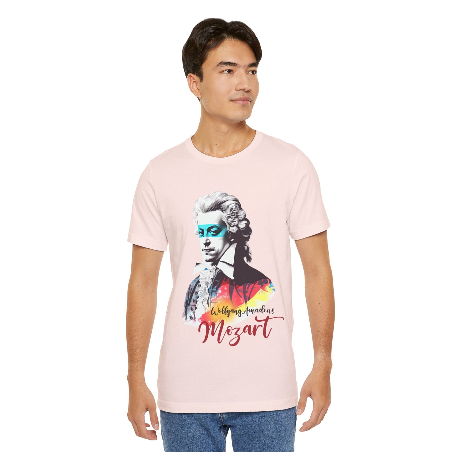 Mozart Printed Tee - Classical Music Lovers Gift