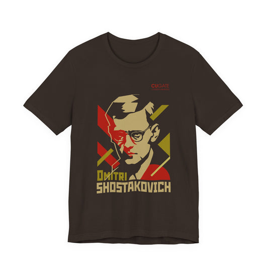 Shostakovich T-Shirt (Dark): Classical Composer T-Shirt, Classical Music Shirt, Dmitri Shostakovich Tribute Tee