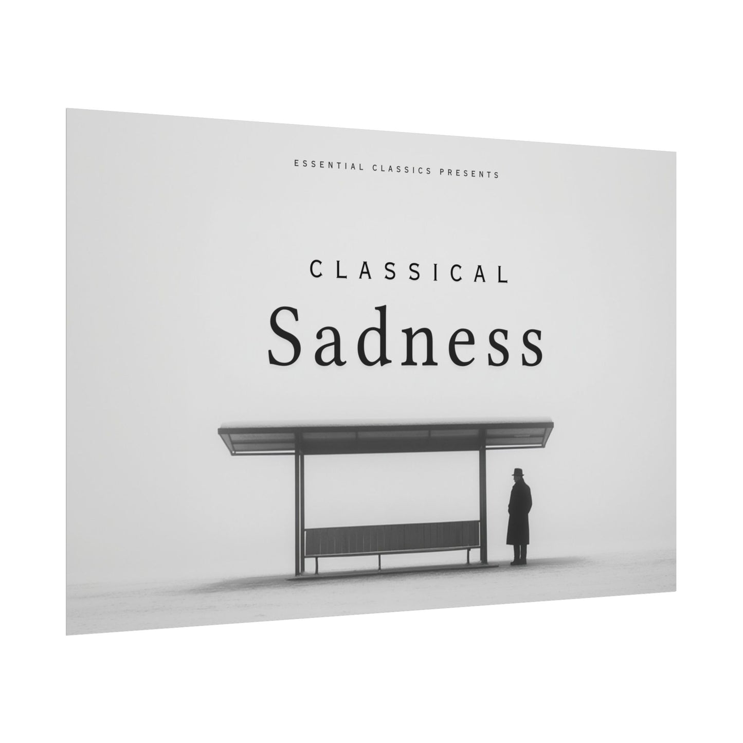 Classical Sadness- Sad Artistic Print, Fine Art Print, Emotional Art Poster