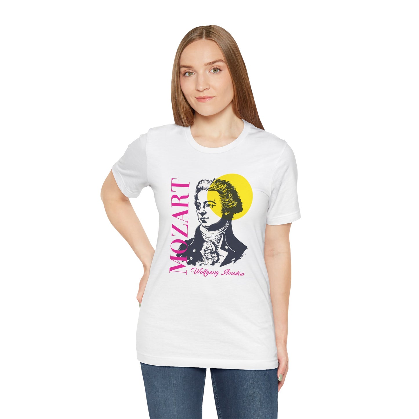 Mozart Sun T-Shirt: Classical Music T-Shirt, Mozart Shirt, Wolfgang Amadeus Mozart Gift, Mozart Tribute Tee