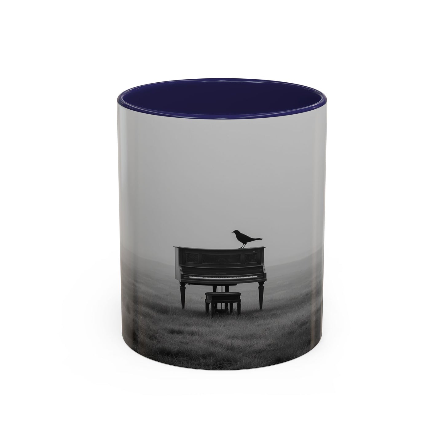 Mozart Piano Mug (EU) - Piano Mug, Piano Music Mug, Mozart Inspired Mug, Upright Piano Mug
