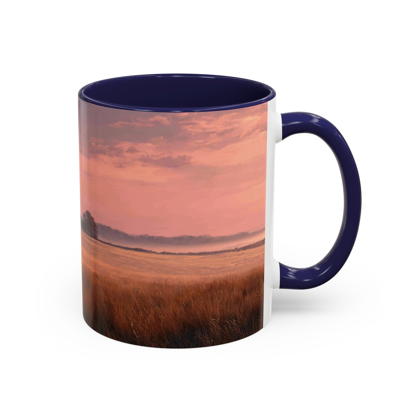 Slow Living Mug (EU) - Relaxation and Meditation Mug, Peaceful Countryside Mug, Farm and Country Mug
