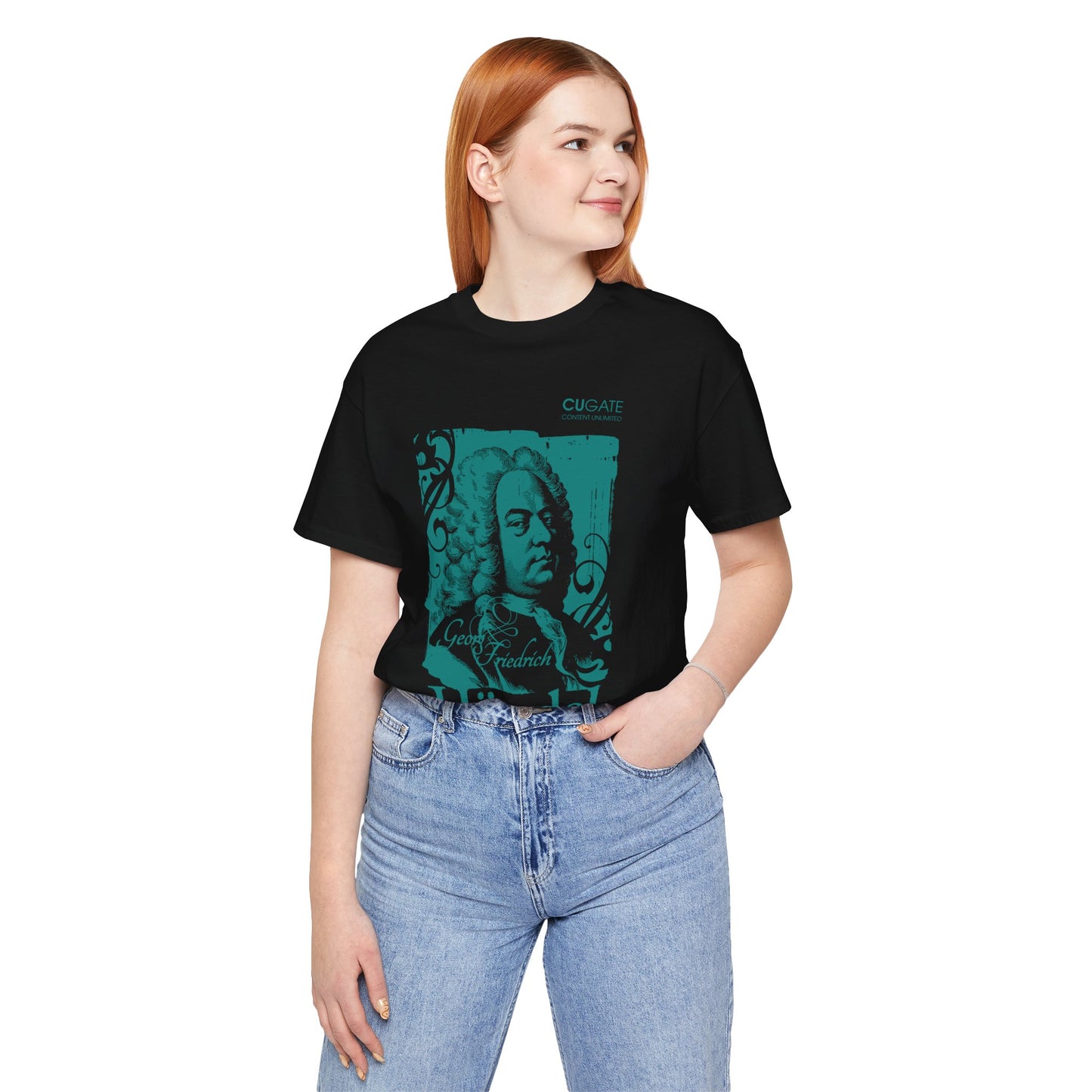 Händel T-Shirt (Dark): Classical Music T-Shirt, Händel Shirt, Georg Friedrich Händel Gift, Händel Tribute Tee