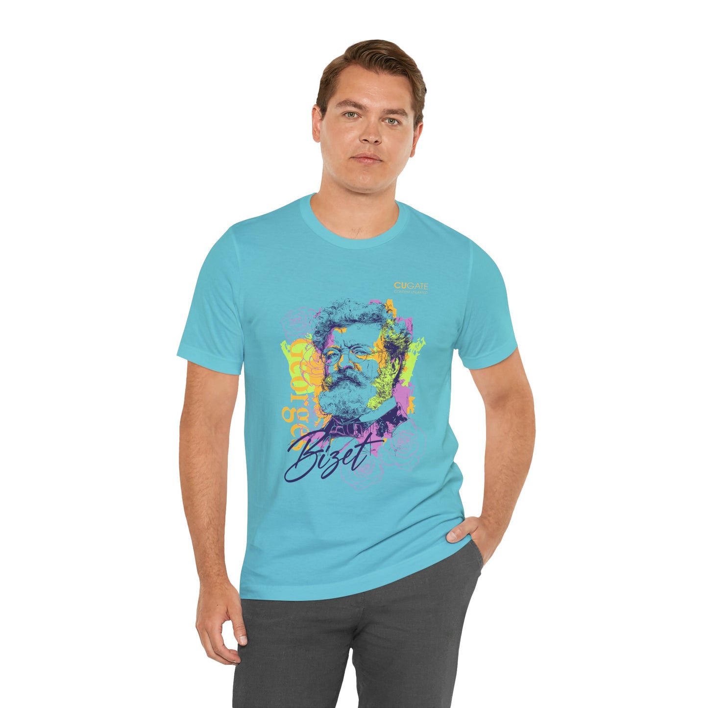 Bizet T-Shirt (Light): Classical Music T-Shirt, Bizet Shirt, Georges Bizet Gift