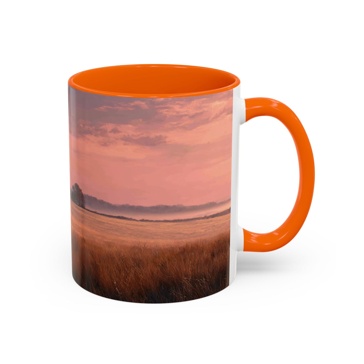 Slow Living Mug (EU) - Relaxation and Meditation Mug, Peaceful Countryside Mug, Farm and Country Mug