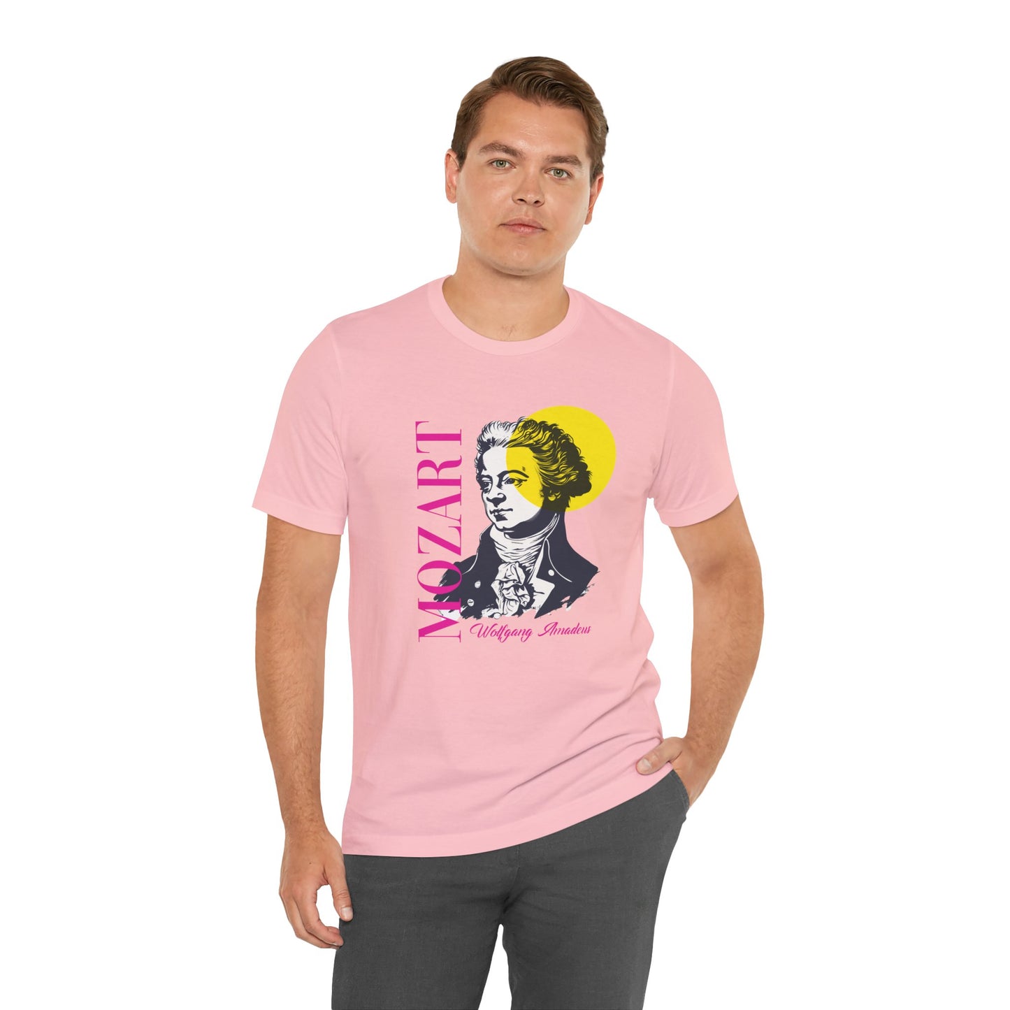 Mozart Sun T-Shirt: Classical Music T-Shirt, Mozart Shirt, Wolfgang Amadeus Mozart Gift, Mozart Tribute Tee