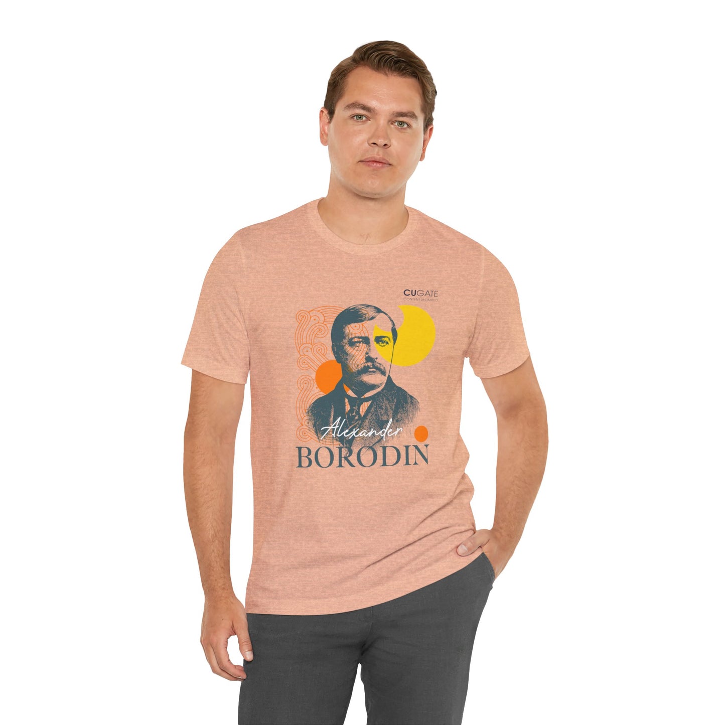 Borodin T-Shirt (Light): Classical Music T-Shirt, Borodin Shirt, Alexander Borodin Gift