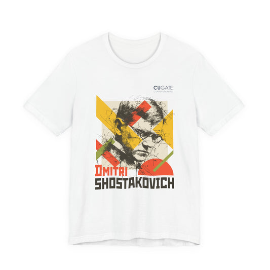 Shostakovich T-Shirt (Light): Classical Composer T-Shirt, Classical Music Shirt, Dmitri Shostakovich Tribute Tee